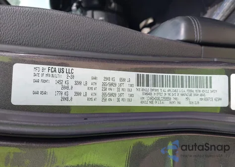 2020 Dodge Durango Gt из США, поврежденный, VIN 1C4RDHDG6LC259550